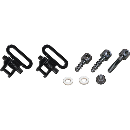 Allen Swivel Set For Bolt Action Rifles Black 1 In. Wide Loop