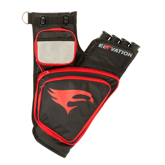 Elevation Transition Hip Quiver Black/red Rh