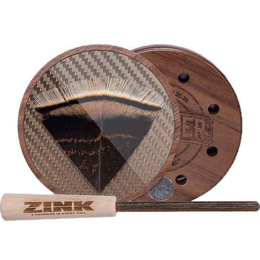 Zink Thunder Ridge Rocker Turkey Call Glass Pot Call