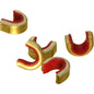 Saunders Brass Nok Set Red 16-18 Strand 1000 Pk.