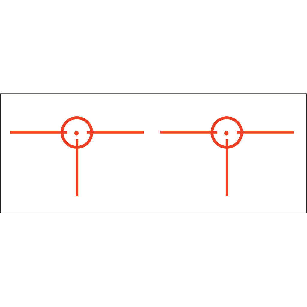 Gunstar Tactical 3d 1 Reticle Orange