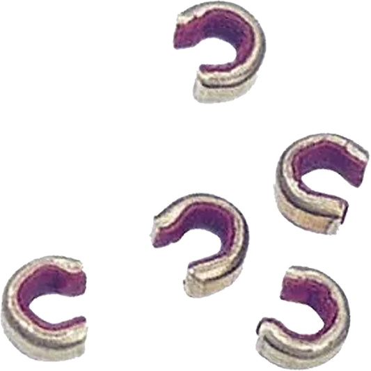 Saunders Brass Nok Set Purple Long Cam 18-22 Strand 100 Pk.