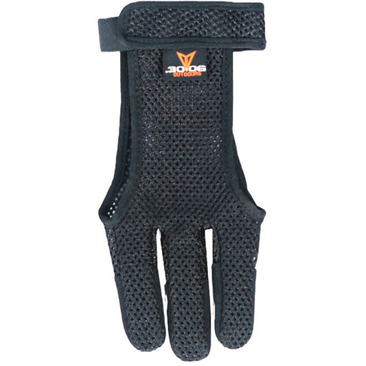 30-06 Mesh Shooting Glove 3 Finger Black Small