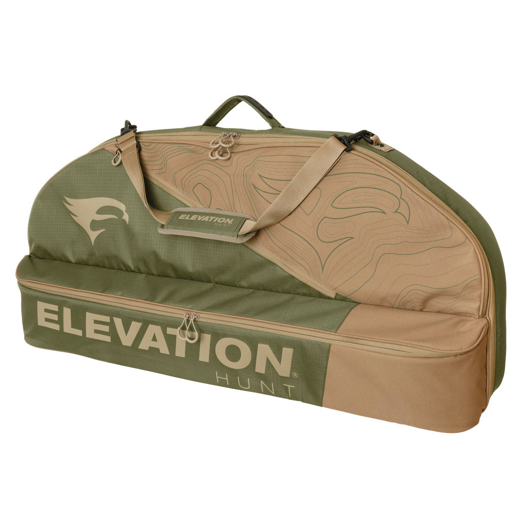 Elevation V1 Topo Bow Case Olive/tan 40 In.