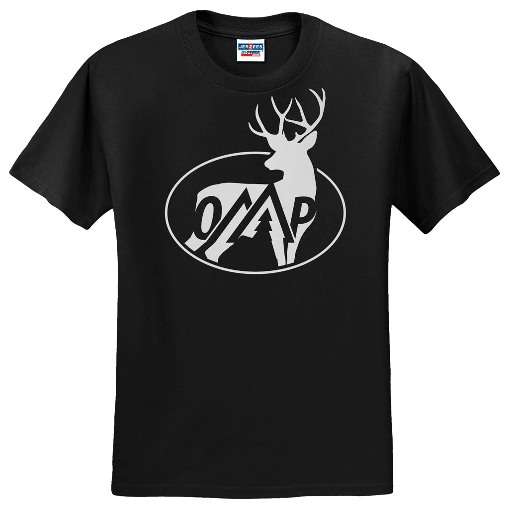 October Mountain Bucks Tee Black 2x Large