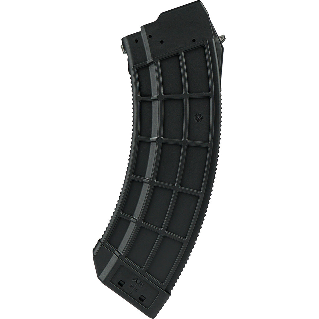 Century Us Palm Ak30 Magazine 7.62x39 Black Stainless Steel Latch Cage 30 Rd.