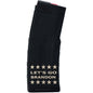 Black Rain Ordnance Lasered Ar15 Magazine Lgb Line Of Stars 30 Rd.