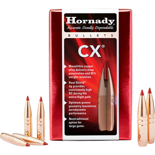 Hornady Cx Bullets 22 Cal. .224 50 Gr. Cx 50 Rd.