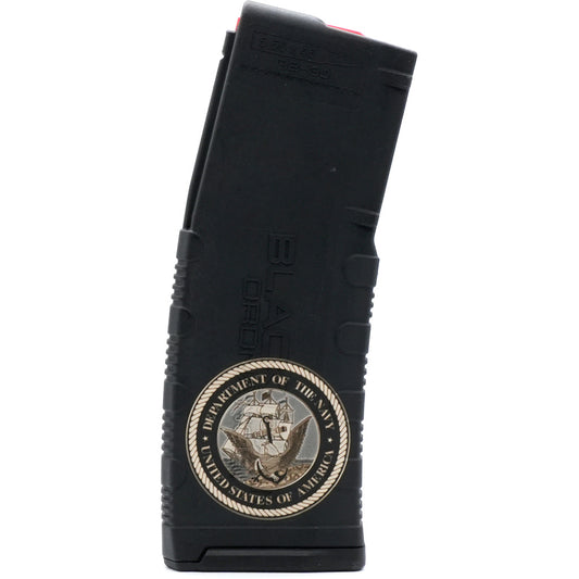 Black Rain Ordnance Lasered Ar15 Magazine Us Navy Seal 30 Rd.