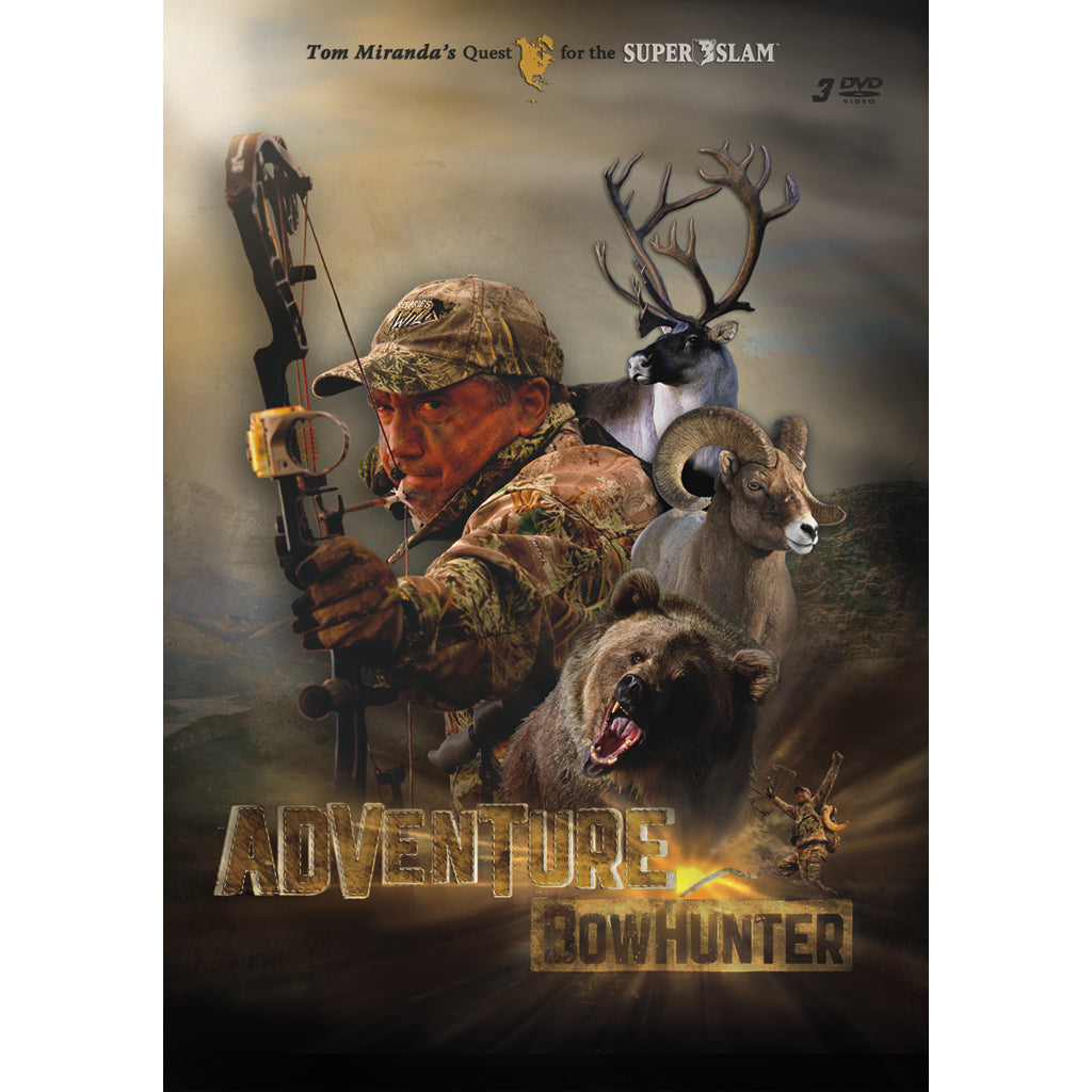 Tom Miranda Adventure Bowhunter Dvd Set