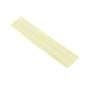 October Mountain Vibe String Silencers White/neon Yellow 2 Pk.