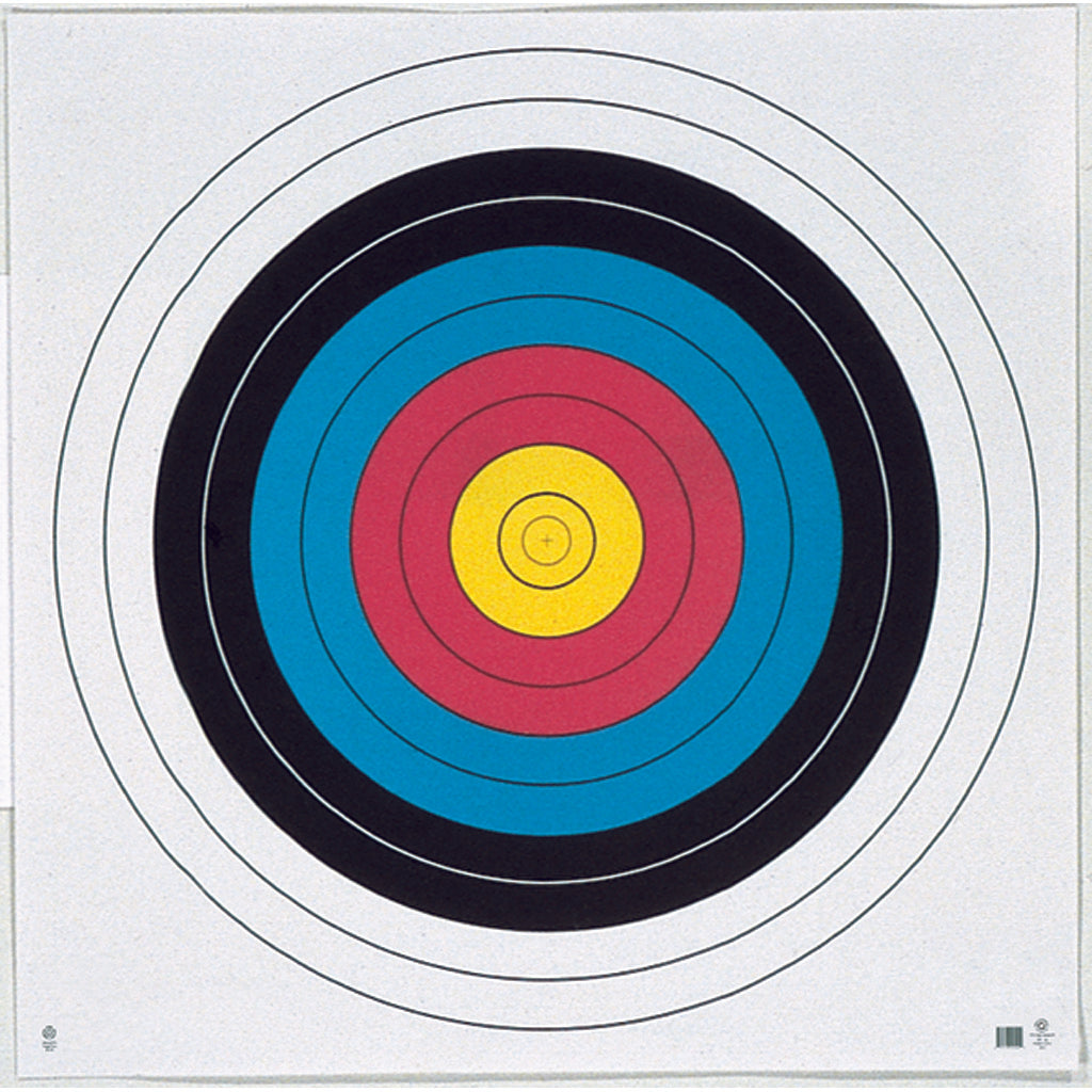 Maple Leaf Target Face Fita 10-ring 60 Cm. 25 Pk.