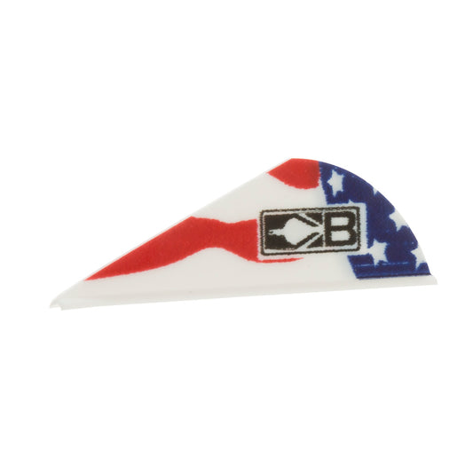 Bohning Blazer Vanes American Flag 36 Pk.