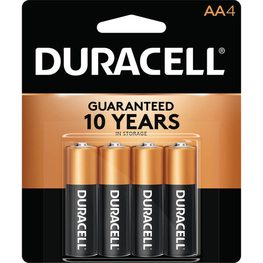 Duracell Coppertop Batteries Aa 4 Pk.