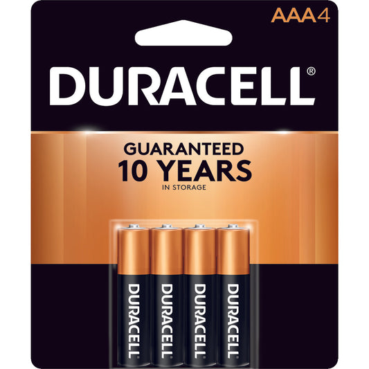 Duracell Coppertop Batteries Aaa 4 Pk.