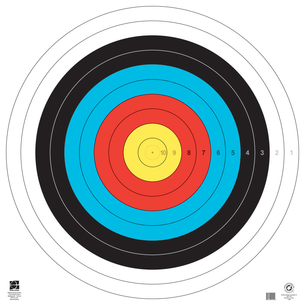 Maple Leaf Target Face Waterproof 122 Cm. 15 Pk.