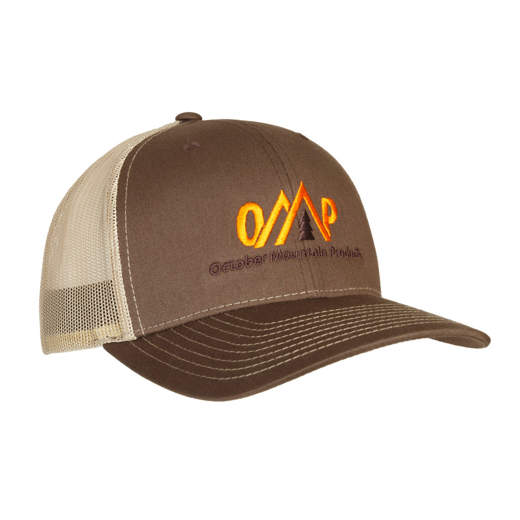 October Mountain Logo Hat Brown/tan