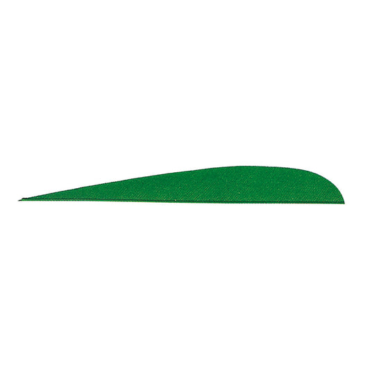 Gateway Parabolic Feathers Green 5 In. Rw 100 Pk.