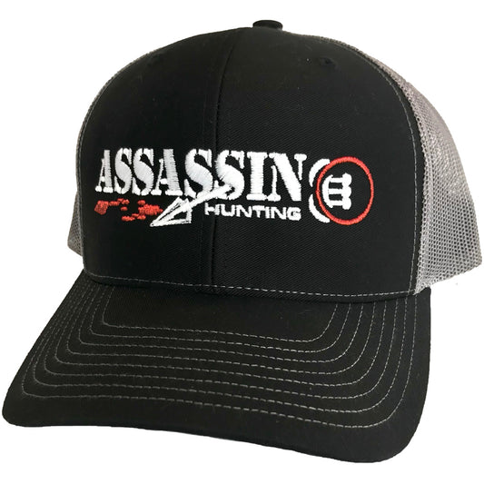 Assassin Mesh Back Hat Bloodtrail Black/charcoal Osfa