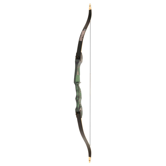 October Mountain Explorer Ce Recurve Bow Green 54 In. 15 Lbs. Lh