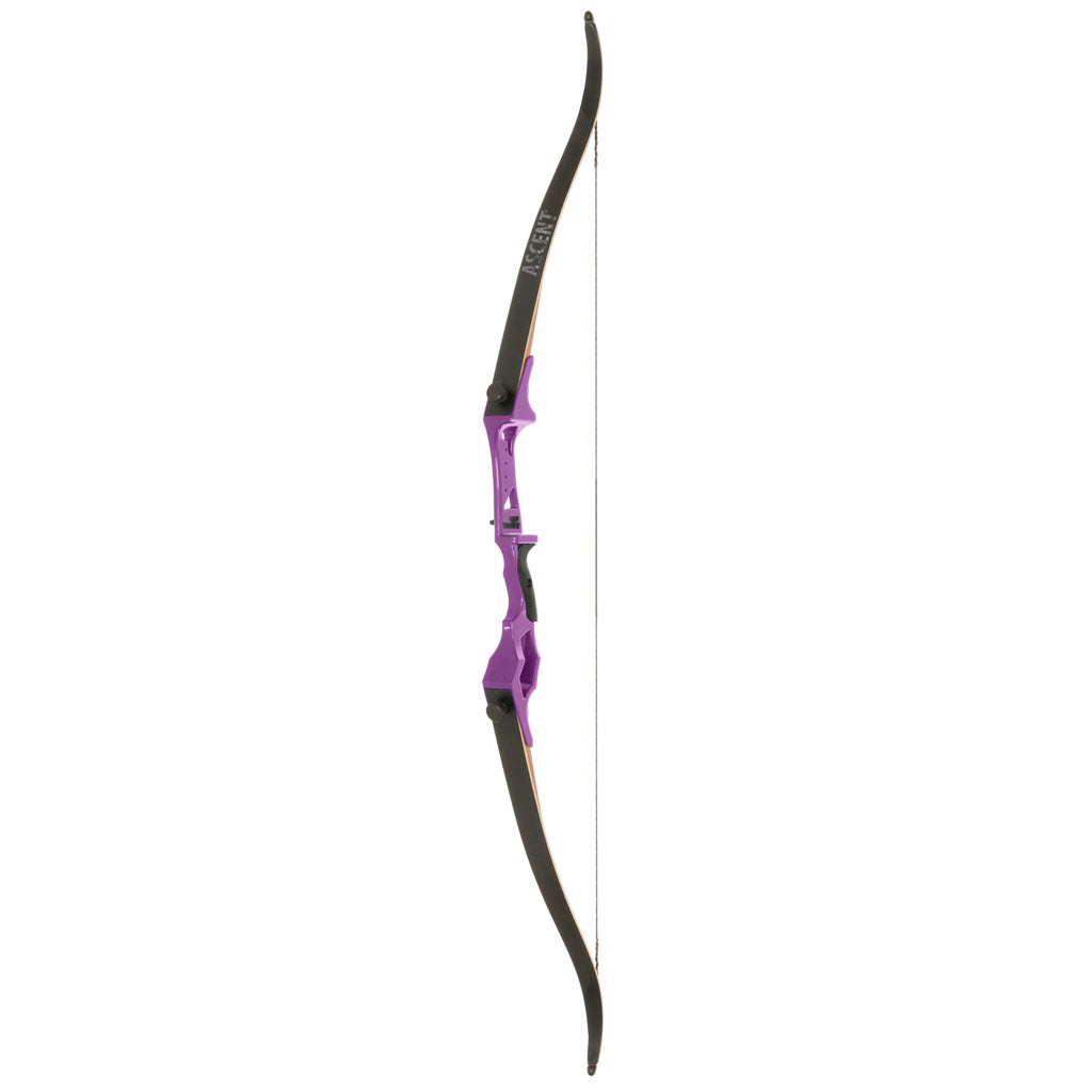 October Mountain Ascent Recurve Bow Purple 58 In. 40 Lbs. Rh