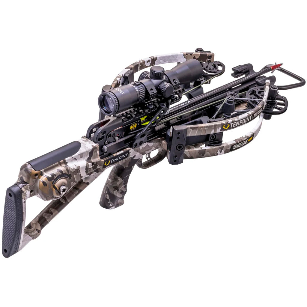 Tenpoint Siege 425 Crossbow Package Acuslide Vektra Camo