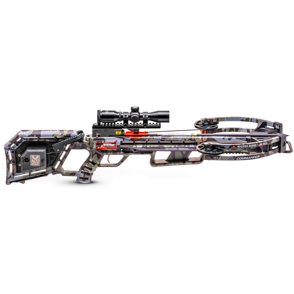 Wicked Ridge Commander M1 Crossbow Package Acudraw Peak Camo